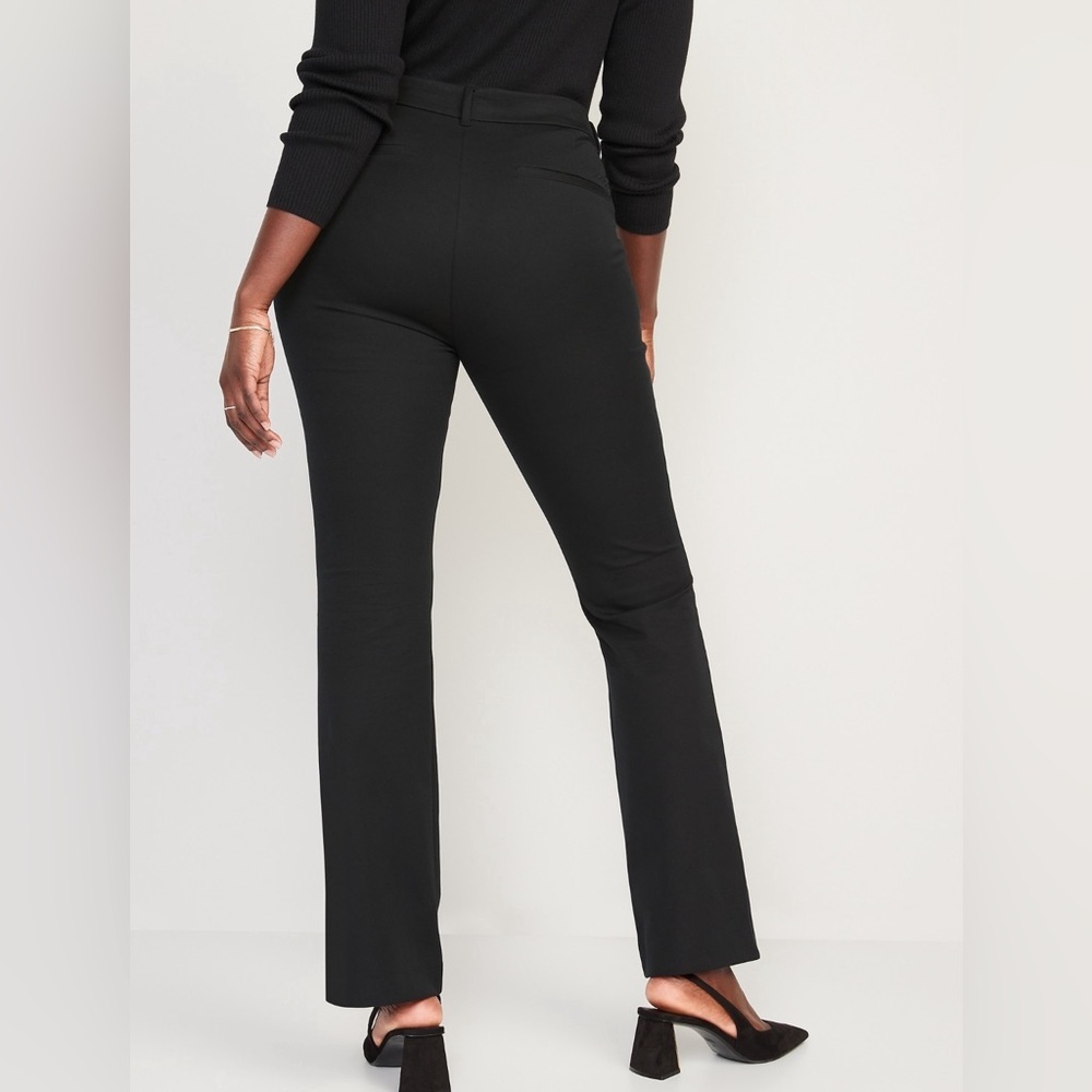 NWT! Black High-Waisted Pixie Flare Pants - Multiple Sizes💙 - Picture 6 of 10